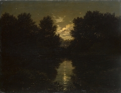 Moonlit landscape