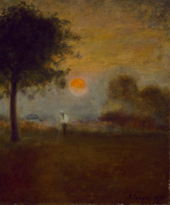 Moonrise by George Inness
