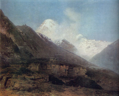 Mount Kazbek by Gevorg Bashinjaghian