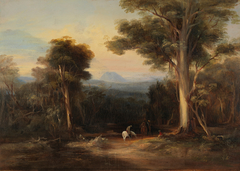 Mount King George from the Bathurst Road, New South Wales by Conrad Martens