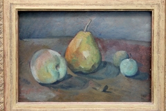 Nature morte, poires et pommes vertes by Paul Cézanne