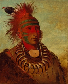 No-ho-mun-ya, One Who Gives No Attention by George Catlin