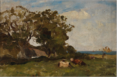 Pastures near the Sea by Nathaniel Hone the Younger