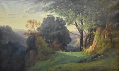 Paysage du Dauphiné by Louis-Auguste Lapito