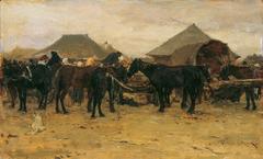 Pferdemarkt in Szolnok I