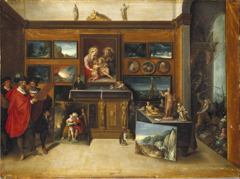 Picture gallery by Frans Francken the Younger