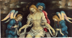 Pietà (The Dead Christ Mourned by Nicodemus and Two Angels)