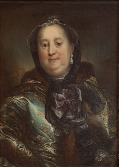 Portræt af hertuginde Antoinette Amalie af Braunschweig-Wolfenbüttel