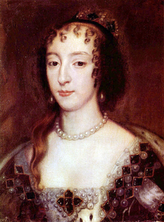 Portrait de Henriette de France, reine d'Angleterre