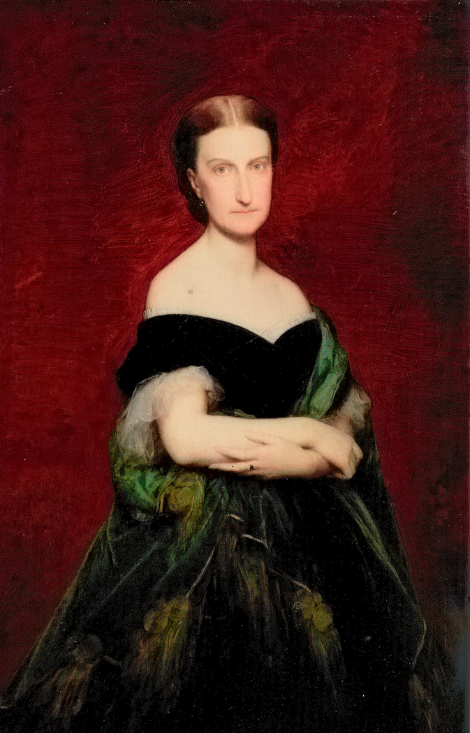 Portrait de Marie-Caroline-Auguste de Bourbon-Siciles, princesse de Salerne, duchesse d'Aumale (1822-1869)