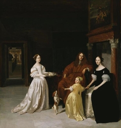 Portrait of a Family by Jacob Ochtervelt