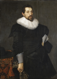Portrait of a Man with Gloves by Nicolaes Eliaszoon Pickenoy