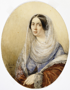 Portrait of a woman by Karl Bryullov