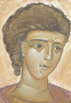Portrait of a young byzantine