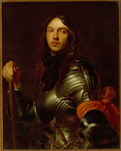 Portrait of a young man in armour by Anthony van Dyck