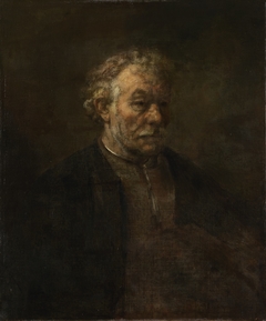 Portrait of an older man by Rembrandt