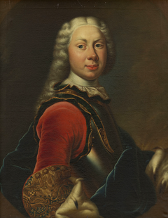 Portrait of an Unknown Prince of Saxe-Gotha, possibly Friedrich III, Duke of Saxe-Gotha by German School