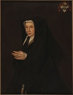 Portrait of Beatrix van Slingeland (1485-1555). Wife of Cornelis de Witt