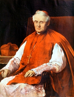 Portrait of Cardinal Lajos Haynald by Mihály Munkácsy