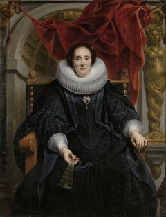 Portrait of Catharina Behaghel by Jacob Jordaens I