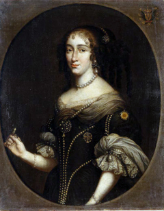 Portrait of Claire Isabelle Pac, née Lascaris de Mailly-Lespine. by Daniel Schultz