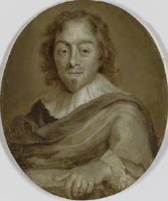 Portrait of Constantijn Huygens, Poet, Secretary to Prince Frederick Henry and Prince William II and First Councilor and Exchequer to William III by Jan Maurits Quinkhard
