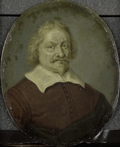 Portrait of David Lingelbach I, Founder of the  Nieuwe Doolhof (New Labyringh), Amsterdam by Arnoud van Halen