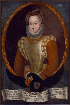Portrait of Elżbieta née Radziwiłł, princess of Halshany (after 1490–?) by Anonymous