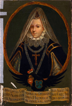 Portrait of Elżbieta Radziwiłł née Gasztołd (?–1502) by Anonymous