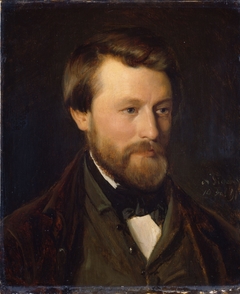 Portrait of Emil Tidemand, the Artist's Brother by Adolph Tidemand