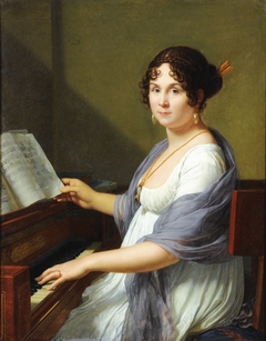 Portrait of Geneviève Aimée Victoire Bertin by François-Xavier Fabre