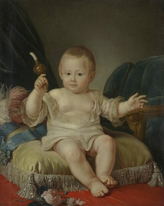 Portrait of Grand Duke Alexander Pavlovich as a Child