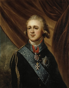 Portrait of Grand Duke Alexander Pavlovich by Unknown Artist