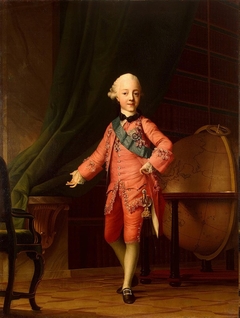 Portrait of Grand Prince Paul Petrovich in the Classroom by Vigilius Eriksen