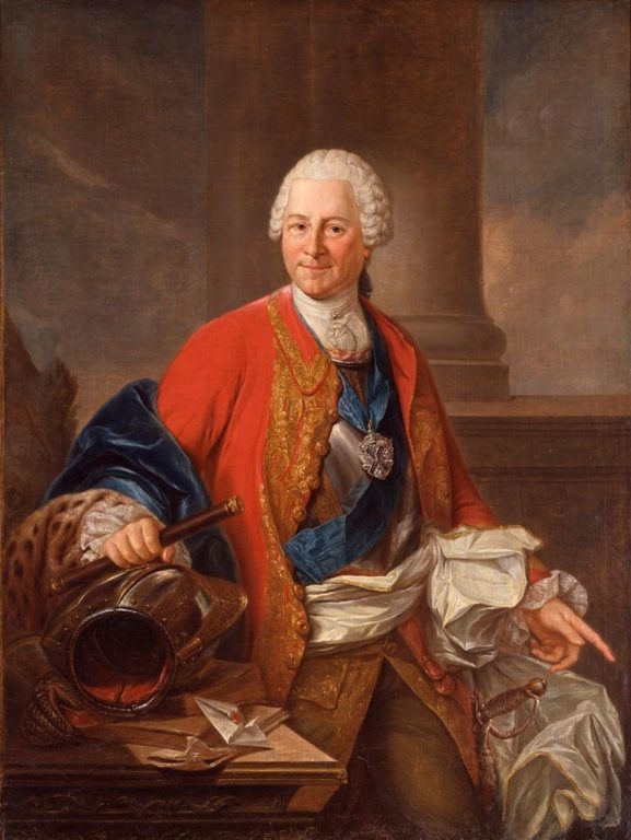 Portrait of Heinrich von Brühl