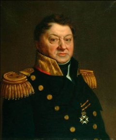 Portrait of Jan Daniël Musquetier by Cornelis Cels