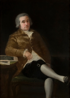 Portrait of Juan Agustín Ceán Bermúdez by Francisco Goya