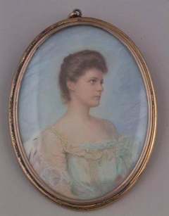 Portrait of Mabel B. Burke (1876-1912) by Carl A Weidner