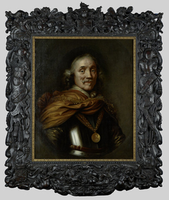 Portrait of Maerten Harpertsz. Tromp (1598-1653) by Jan Andrea Lievens