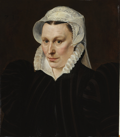 Portrait of Magdalena Plantin by Adriaen Thomasz Key