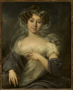 Portrait of Nina Łuszczewska née Żółtowska by Franciszek Ksawery Lampi