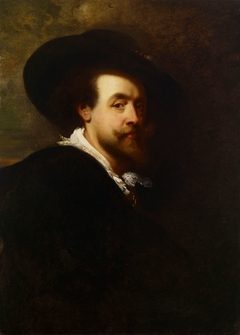 Portrait of P.P. Rubens, copy after Rubens by Wladimir Swertschkoff