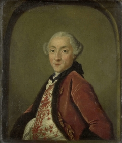 Portrait of Pieter Nicolaas Rendorp, Amsterdam Brewer by Tibout Regters