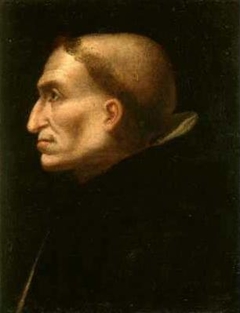 Portrait of Savonarola by Anonymous