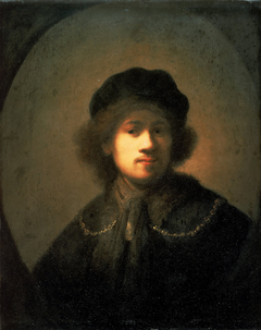 Portrait of the Artist as a Young Man by Rembrandt