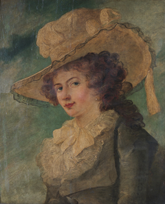Portrait of unknown lady by John Hoppner