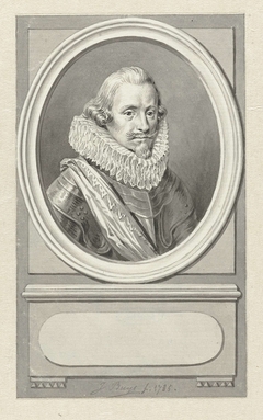 Portret van Ernst Casimir van Nassau by Jacobus Buys