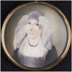 Portret van Fenna Mastenbroek, schrijfster te Sneek by anonymous painter