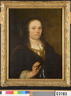 Portret van Mondina van Beveren (1622-1652), eerste echtgeno by Anonymous