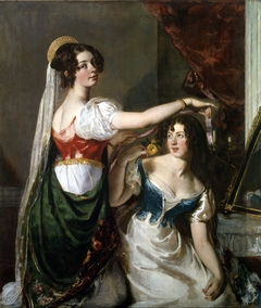 Preparing for a Fancy Dress Ball by William Etty